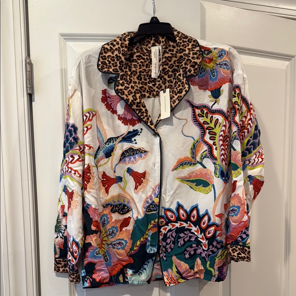 Anthropologie PJ Top